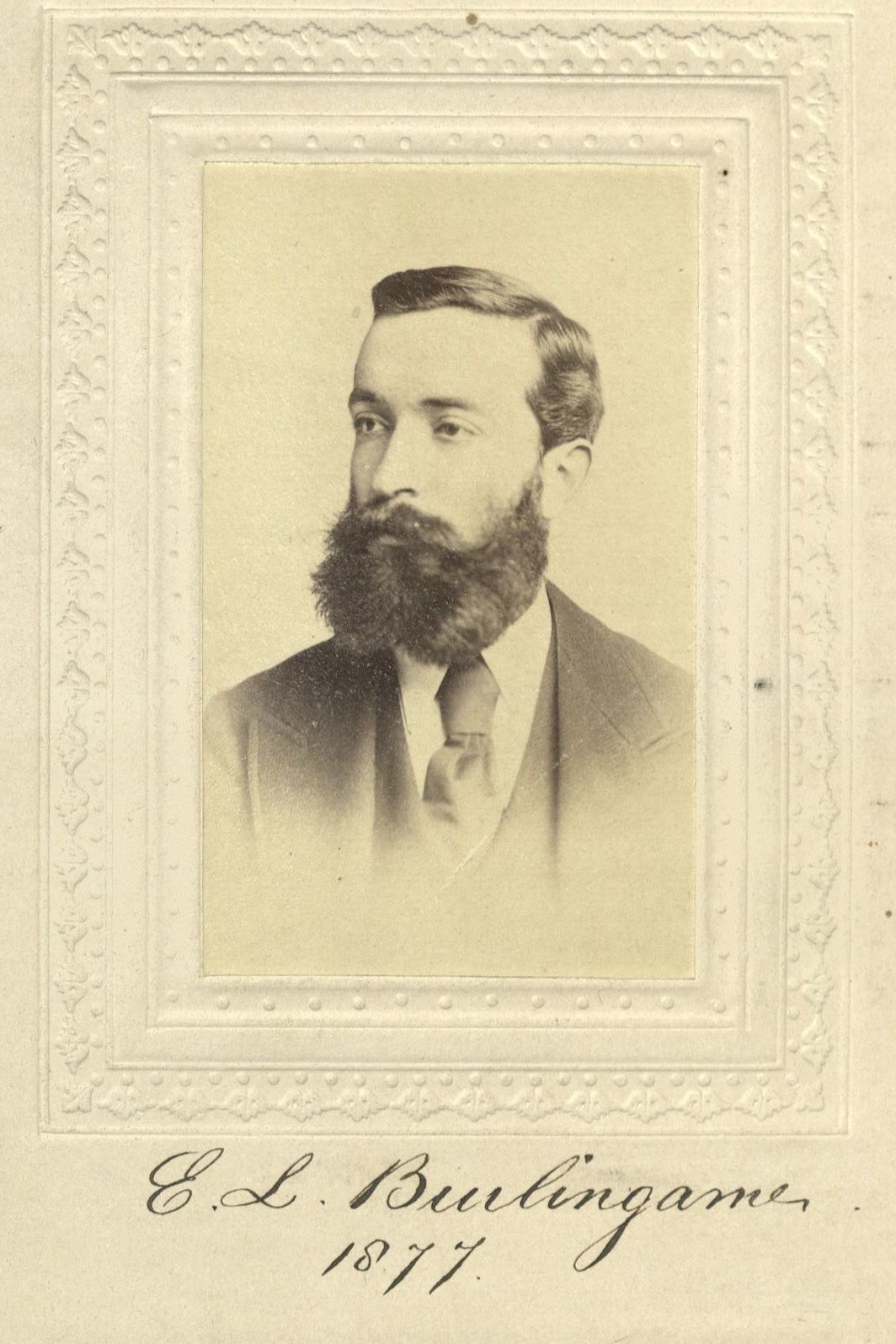 Member portrait of Edward L. Burlingame